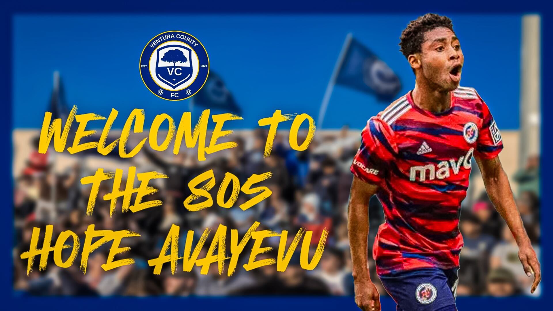 Ventura County FC Sign Midfielder Hope Avayevu